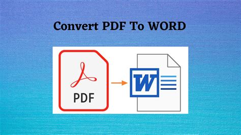 Convert PDF to Word Online Free .